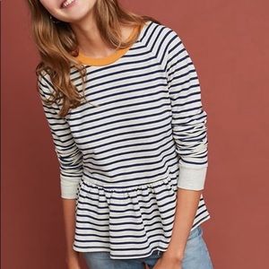 Anthropologie t.la Striped Top
